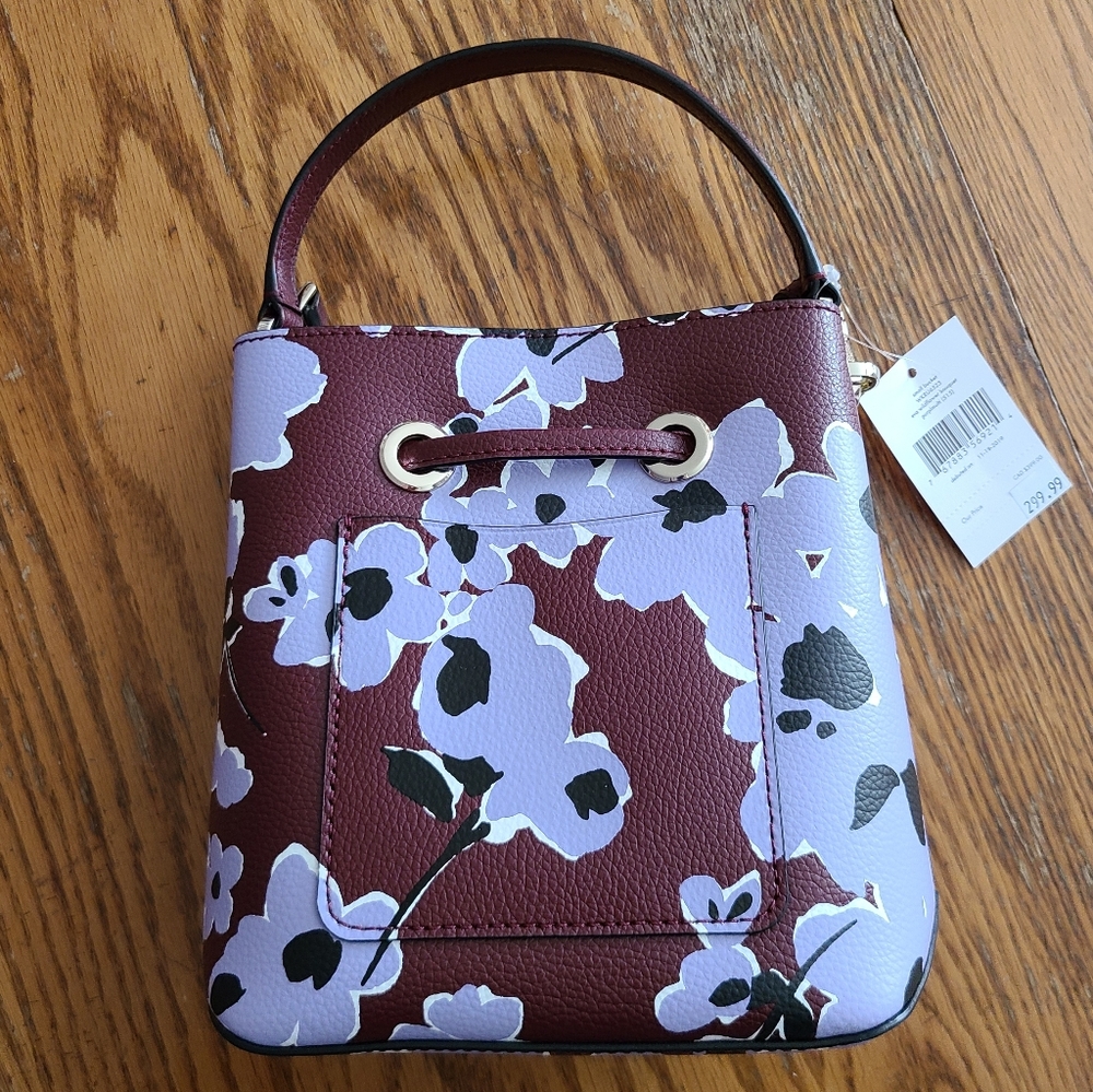 👀50% OFF 👀 NWT‼️ STUNNING Kate Spade ♠️ small bucket bag purse - Picture 8 of 16